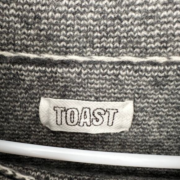 Toast Turtleneck Sweater 100% Lambswool Size 14 - Picture 3 of 4